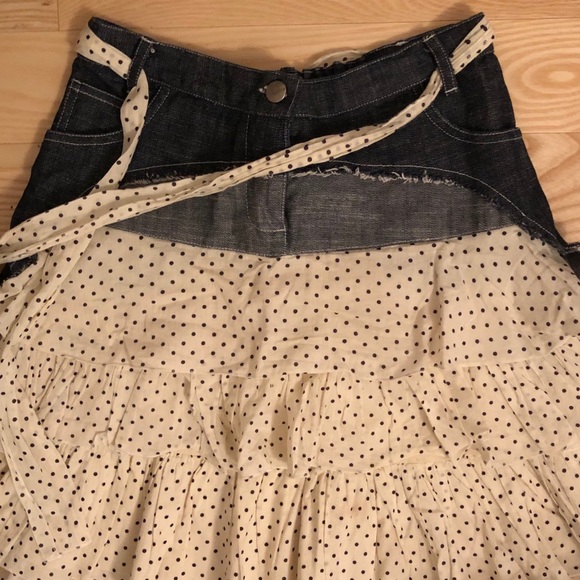 Blü Polka Dot Jean Skirt (Girls) 💓 3FOR$39 - Picture 2 of 2